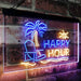 Beach Theme Happy Hour LED Light Sign - Way Up Gifts