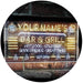 Personalized Restaurant Bar & Grill LED Light Sign - Way Up Gifts