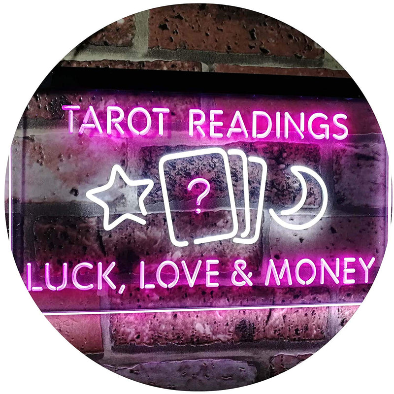Psychic Tarot Readings LED Light Sign - LED Gift Works