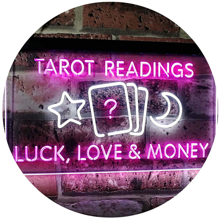 Psychic Tarot Readings LED Light Sign - Way Up Gifts