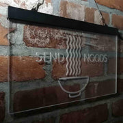 Humor Send Noods Noodles Home Decoration LED Light Sign - LED Gift Works