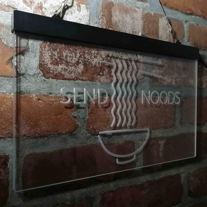 Humor Send Noods Noodles Home Decoration LED Light Sign - Way Up Gifts
