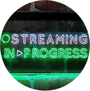 Streaming in Progress Display LED Light Sign - LED Gift Works
