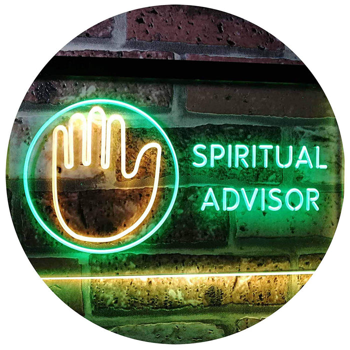 Psychic Spiritual Advisor LED Light Sign - Way Up Gifts