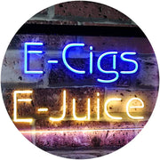 Vape Shop E-Cigs E-Juice LED Light Sign - LED Gift Works