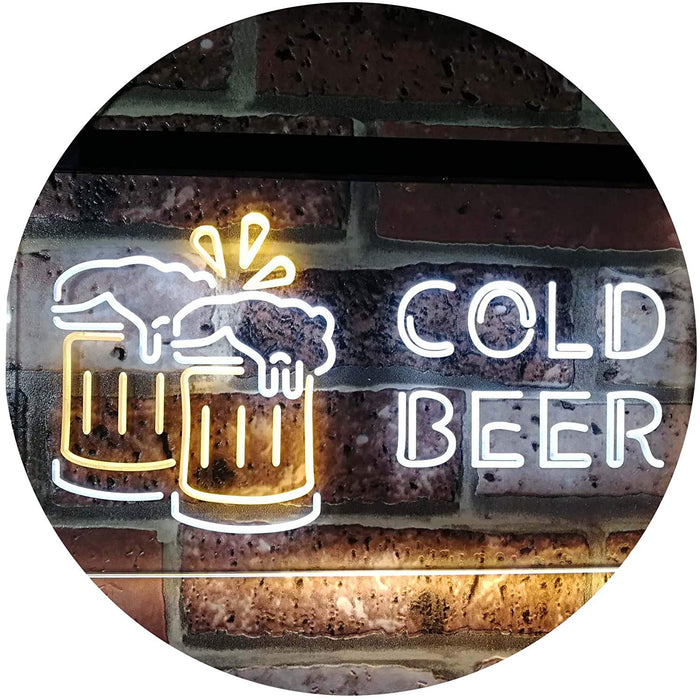 Cold Beer LED Light Sign - Way Up Gifts