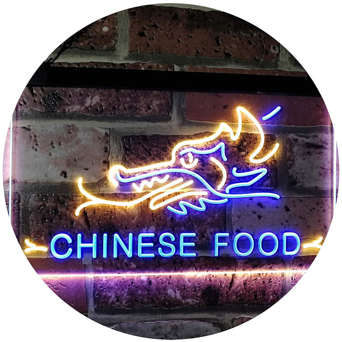 Restaurant Dragon Chinese Food LED Light Sign - Way Up Gifts