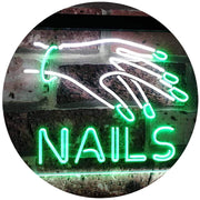 Salon Nails LED Light Sign - LED Gift Works