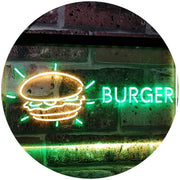Hamburger Burger LED Light Sign - LED Gift Works