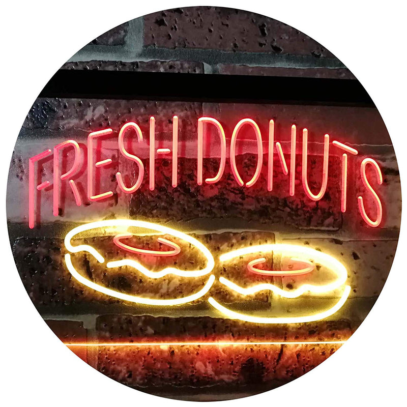 Fresh Donuts LED Light Sign - LED Gift Works