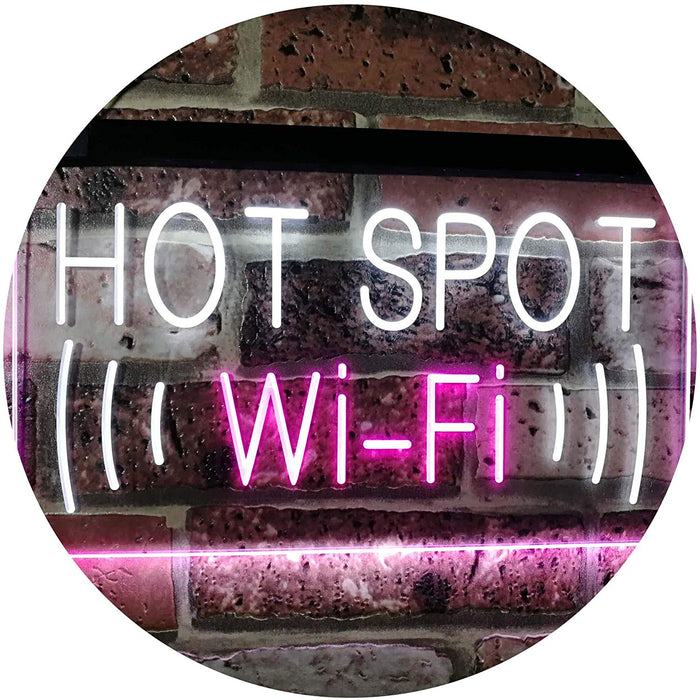 Internet Hot Spot Wi-Fi LED Light Sign - Way Up Gifts