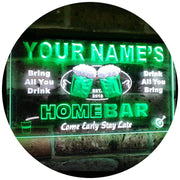 Personalized Home Bar LED Light Sign - LED Gift Works