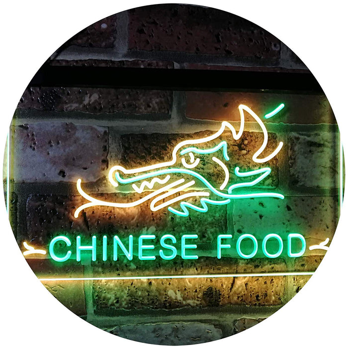 Restaurant Dragon Chinese Food LED Light Sign - Way Up Gifts