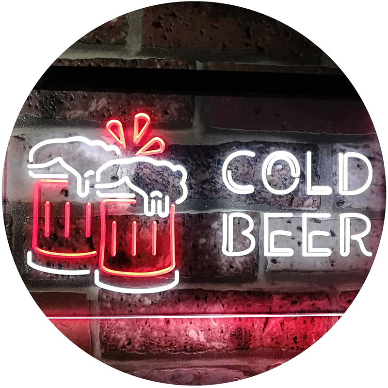 Cold Beer LED Light Sign - LED Gift Works