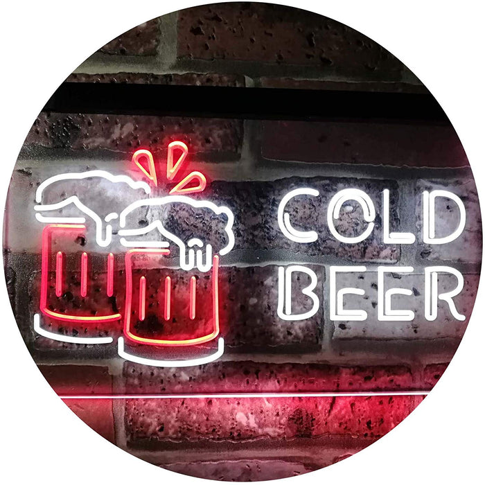 Cold Beer LED Light Sign - Way Up Gifts