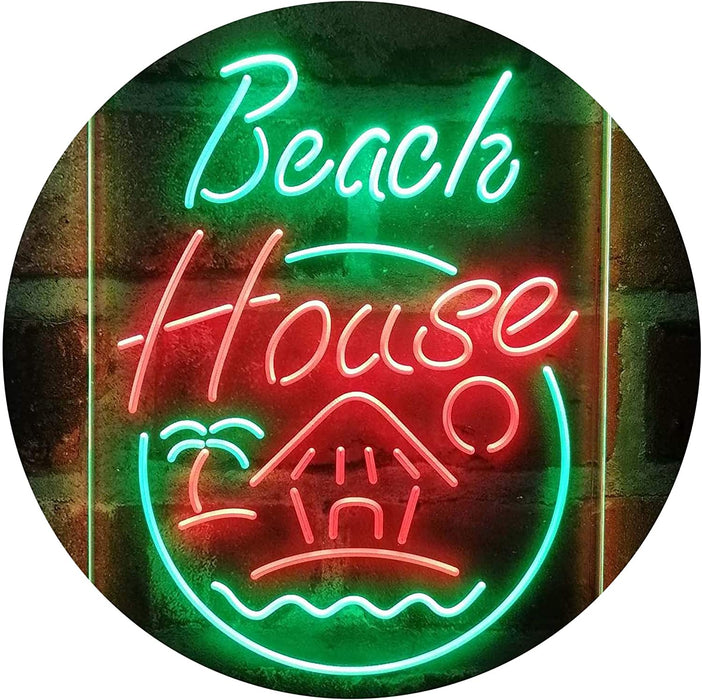 Vacation Beach House Decor Display LED Light Sign - Way Up Gifts