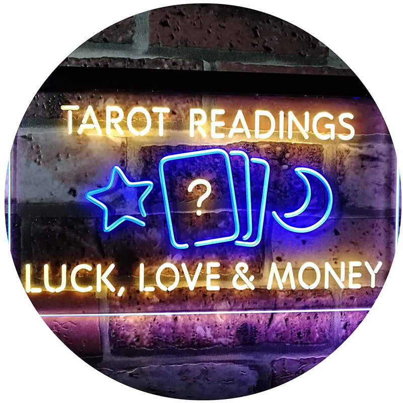 Psychic Tarot Readings LED Light Sign - LED Gift Works
