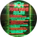 Man Cave Rule Game Room LED Light Sign - Way Up Gifts