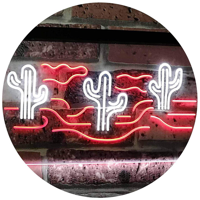 Desert Cactus LED Light Sign - Way Up Gifts