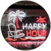 Beach Theme Happy Hour LED Light Sign - Way Up Gifts