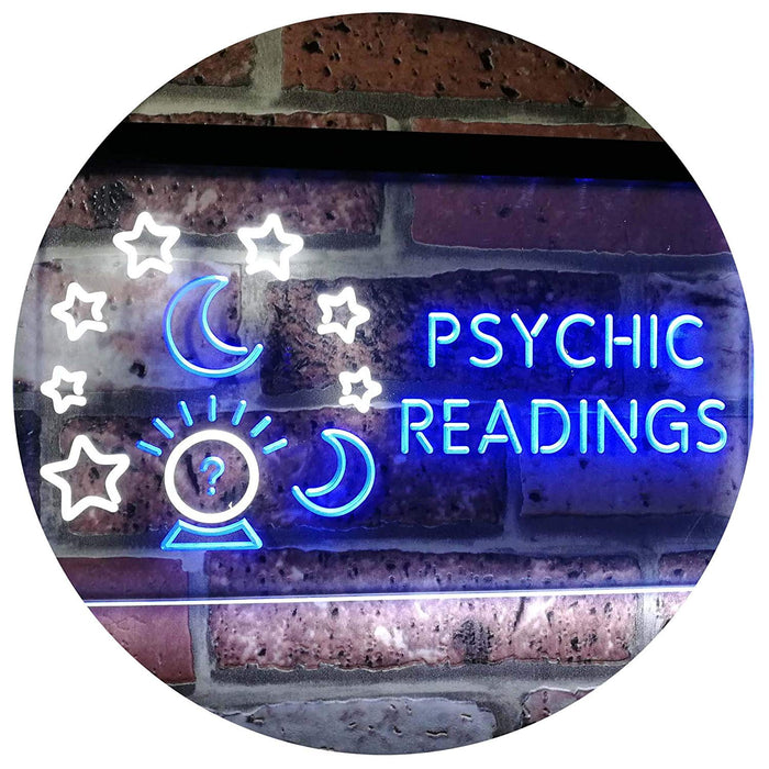 Crystal Ball Psychic Readings LED Light Sign - Way Up Gifts