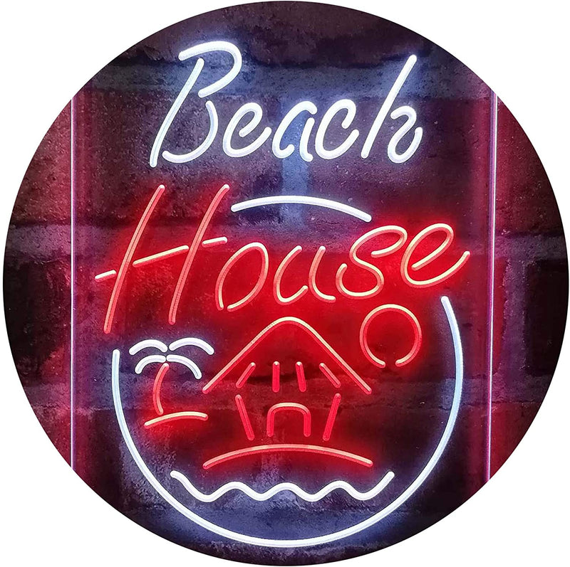 Vacation Beach House Decor Display LED Light Sign - LED Gift Works