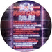 Man Cave Rule Game Room LED Light Sign - Way Up Gifts