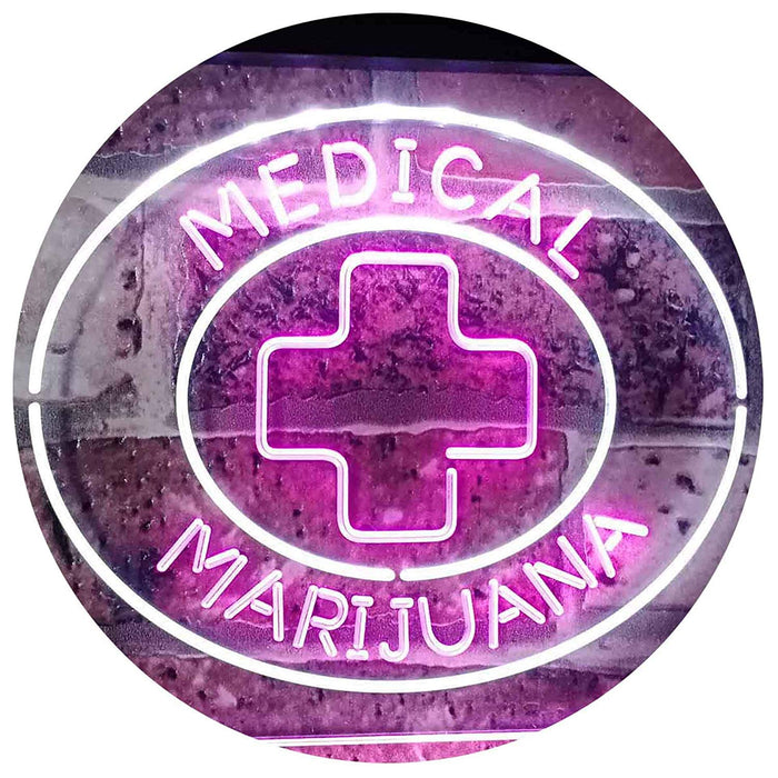 Medical Marijuana LED Light Sign - Way Up Gifts