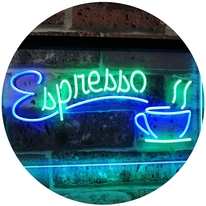 Coffee Espresso LED Light Sign - Way Up Gifts