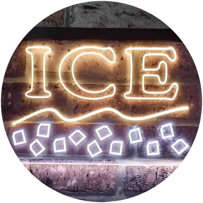 Ice Bags Supply Shop LED Light Sign - Way Up Gifts