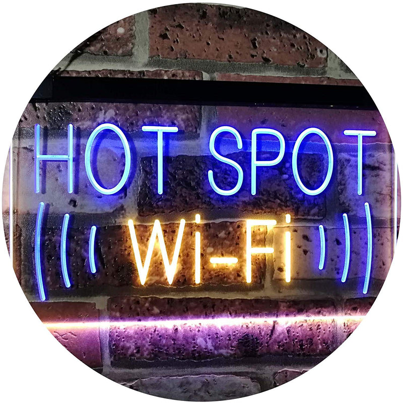 Internet Hot Spot Wi-Fi LED Light Sign - LED Gift Works