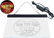 New York Style Pizza LED Light Sign - LED Gift Works