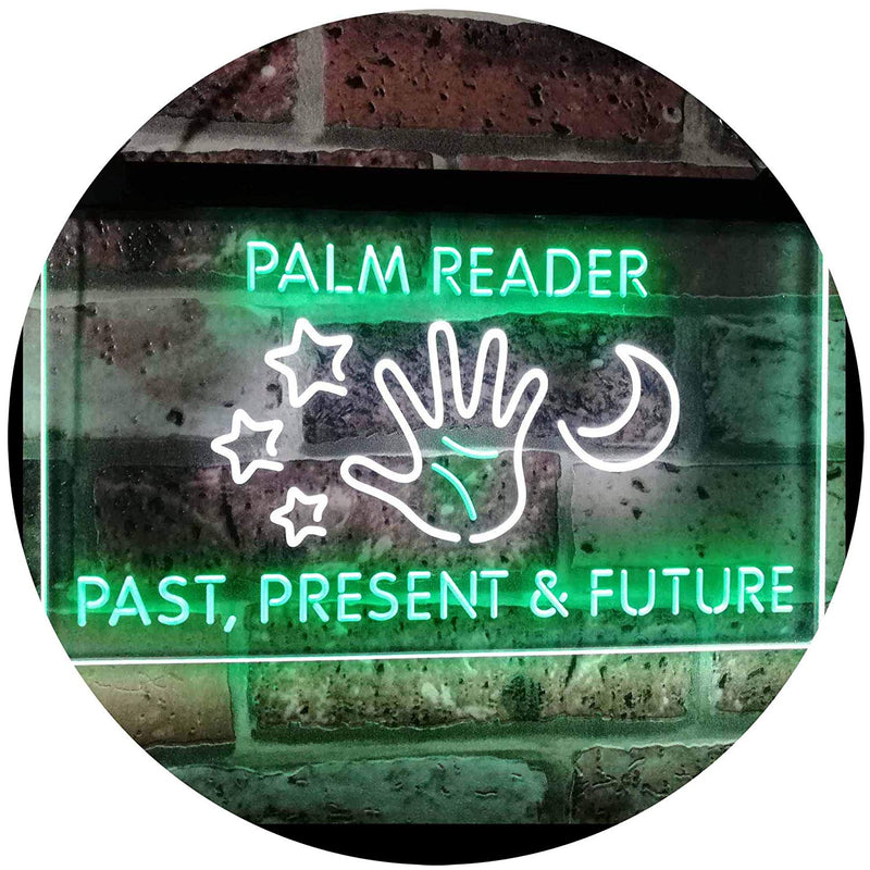 Psychic Fortune Teller Palm Reader LED Light Sign - LED Gift Works