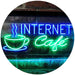 Coffee Wi-Fi Internet Cafe LED Light Sign - Way Up Gifts