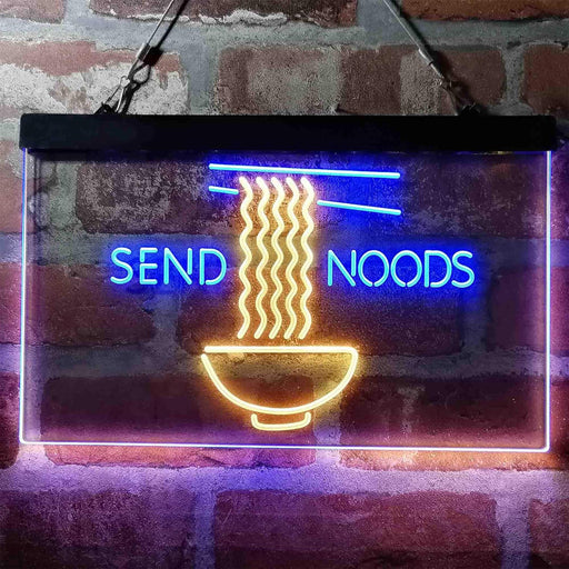 Humor Send Noods Noodles Home Decoration LED Light Sign - Way Up Gifts