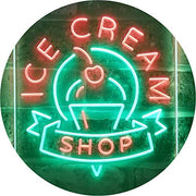 Ice Cream Shop LED Light Sign - LED Gift Works