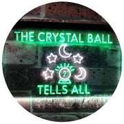 Psychic Fortune Teller Crystal Ball LED Light Sign - LED Gift Works