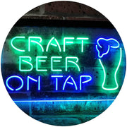 Craft Beer On Tap LED Light Sign - LED Gift Works