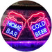 Home Bar Cold Beer Cheers LED Light Sign - Way Up Gifts