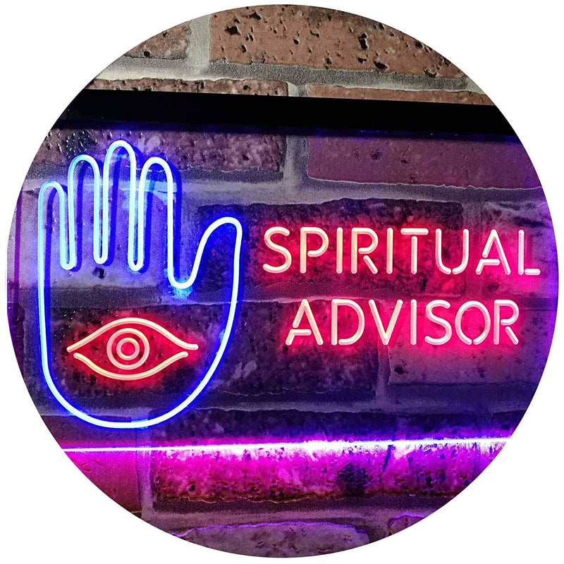Psychic Spiritual Advisor LED Light Sign - LED Gift Works