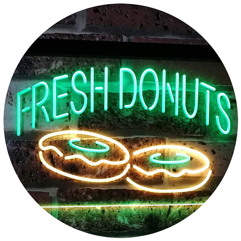 Fresh Donuts LED Light Sign - LED Gift Works