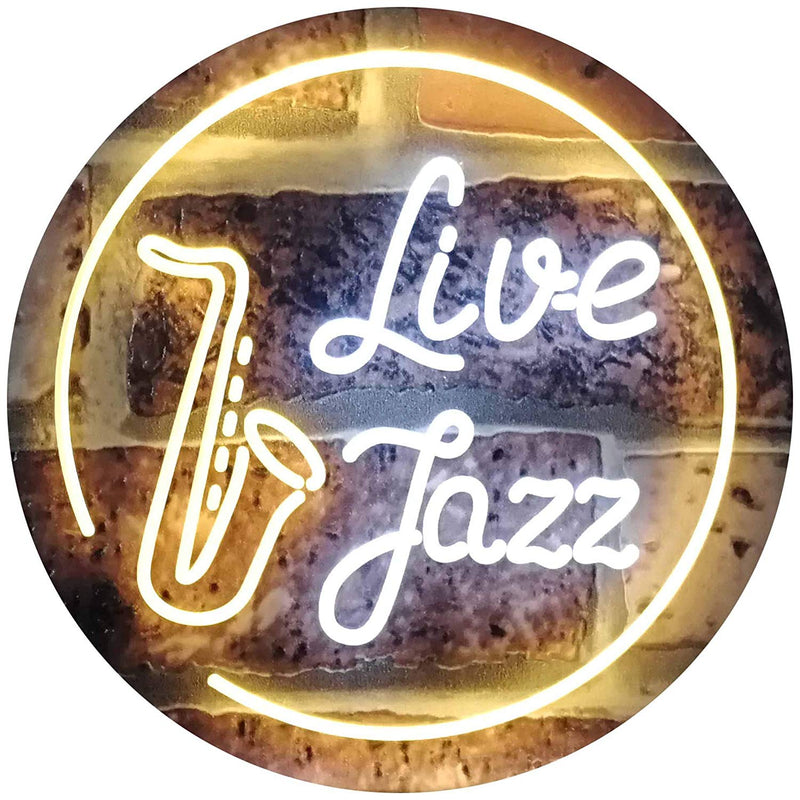 Music Live Jazz LED Light Sign - LED Gift Works