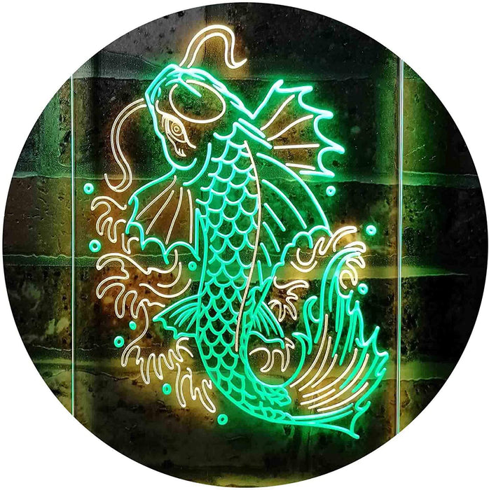 Koi Fish Display LED Light Sign - Way Up Gifts