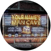 Personalized Beer Mug Cheers Man Cave LED Light Sign - LED Gift Works