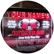 Personalized Home Bar LED Light Sign - LED Gift Works