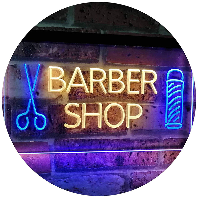 Barber Shop LED Light Sign - LED Gift Works