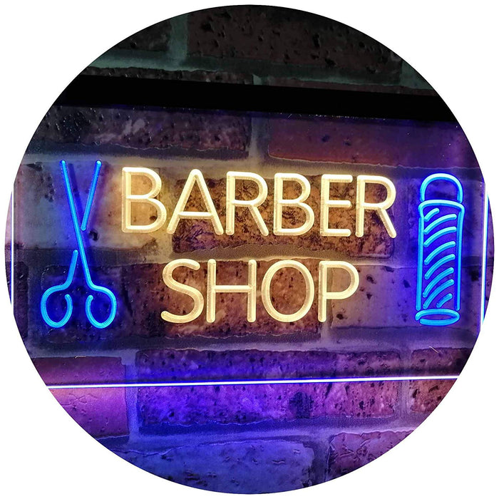 Barber Shop LED Light Sign - Way Up Gifts