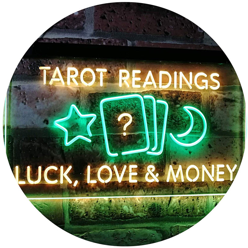 Psychic Tarot Readings LED Light Sign - LED Gift Works