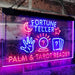 Psychic Fortune Teller Palm Tarot Reader LED Light Sign - Way Up Gifts