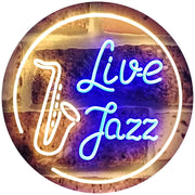 Music Live Jazz LED Light Sign - LED Gift Works